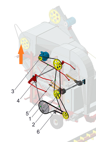 Шкив Н 209017А Фвнутр.=30 мм: купить в Уфе