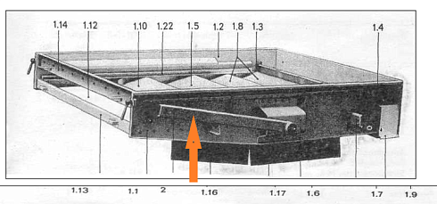 Шатун верхнего решетного стана К 527 с сайлентблоком: купить в Уфе