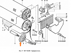 Звездочка натяжная СММ 28.100: купить в Уфе