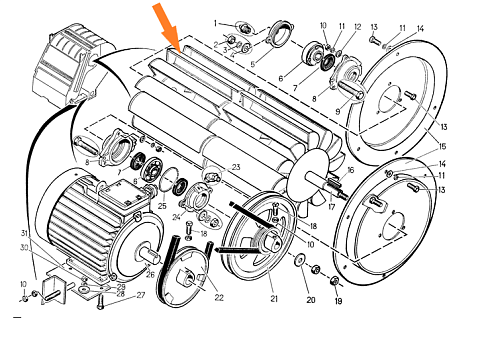 Вентилятор МПО 50.04.080: купить в Уфе