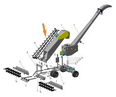 Транспортер скр. загрузчик А 100-01.24 (26 скр 2-2-6-6 L=5,928): купить в Уфе