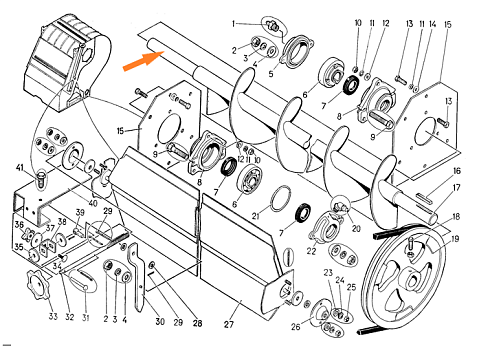 Шнек отходов МПО-50.04.090: купить в Уфе