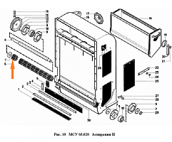 Валик МСУ 03.015 (Вал МСУ 03.604): купить в Уфе