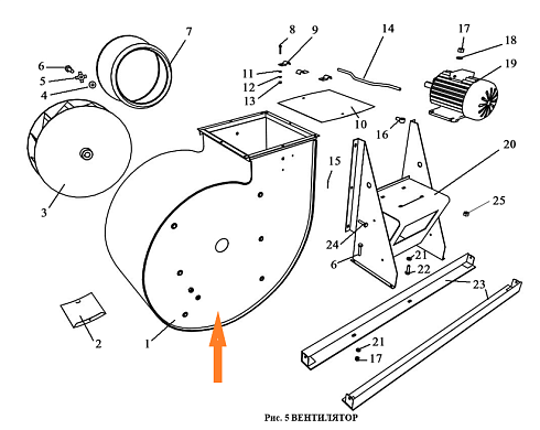 Кожух ЗВТ 81.170: купить в Уфе
