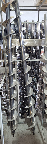 Шнек первичной аспирации К 527, К 547 (длинная цапфа, правый.): купить в Уфе