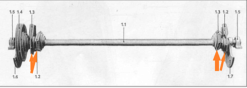 Головка шатун гл. вала К527/547: купить в Уфе