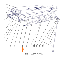 Шнек СВУ 60.10.030: купить в Уфе