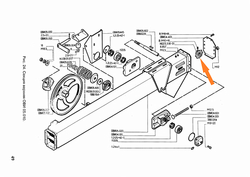 Звездочка Н 023.206-01 (Z=8 ф25): купить в Уфе