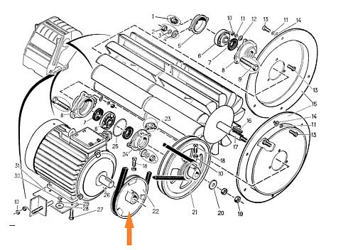 Шкив МПО 50.04.101: купить в Уфе