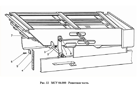 Решетная часть МСУ 04.000: купить в Уфе