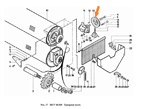 Шкив МСУ 00.102 (ОВИ 00.108): купить в Уфе