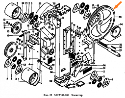 Шкив МСУ 08.101: купить в Уфе