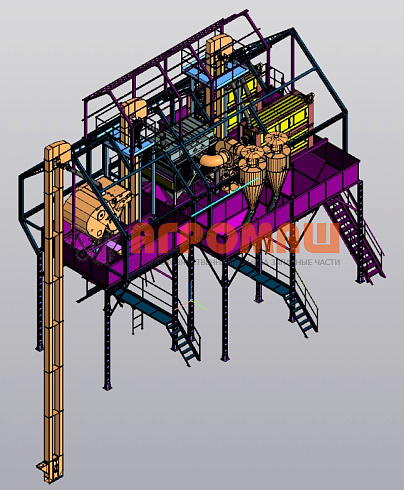 Машина предварительной очистки МПО-100: купить в Уфе