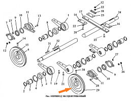Шкив ЗВТ 86.102 (3-х руч. D=260) стар.: купить в Уфе