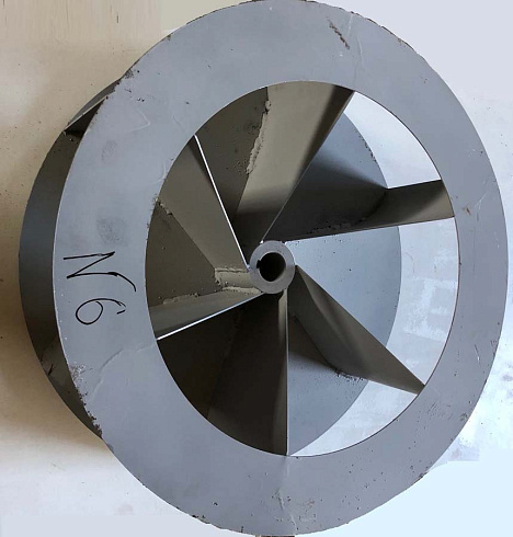 Рабочее колесо вентилятора Р8-УЗКМ-50 диам. 600 мм., ступица 38: купить в Уфе