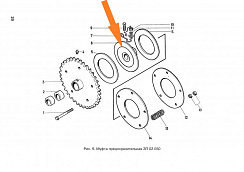 Ступица ЗП 02.113/02.101 (вал верхний): купить в Уфе