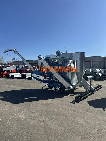 Очиститель вороха самопередвижной ОВС-25 цинк с циклоном и триммером: купить в Уфе