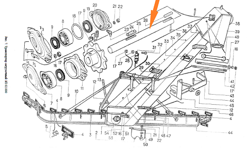 Вал ЗП 02.601 тран-р загруз., верх.: купить в Уфе
