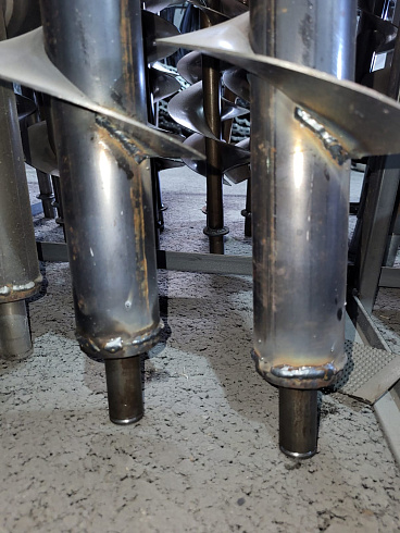 Шнек вторичной аспирации К 527, К 547 (мал цапфа левый): купить в Уфе