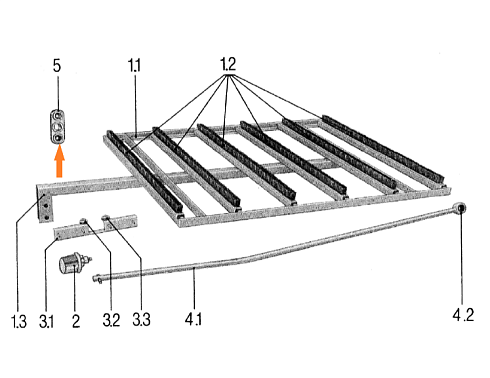 Втулка тяг щёточного механизма (Прямоугольный): купить в Уфе