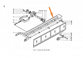 Рама питателя ЗП 02.180 (длинная 2150мм.): купить в Уфе