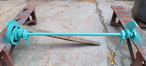 Вал привода решетного стана К-547, К-527 (в сборе): купить в Уфе