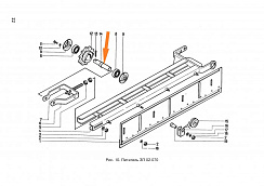 Ось ЗП 02.623: купить в Уфе