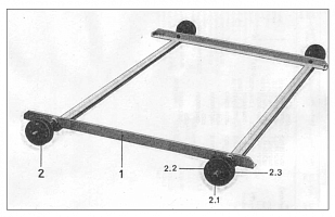 Щеточная тележка К 527 НРС: купить в Уфе