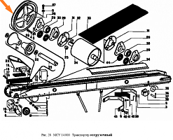 Шкив МСУ 03.103-01 ф=25 ф=290 руч в(б) (ПС-10.09.010): купить в Уфе