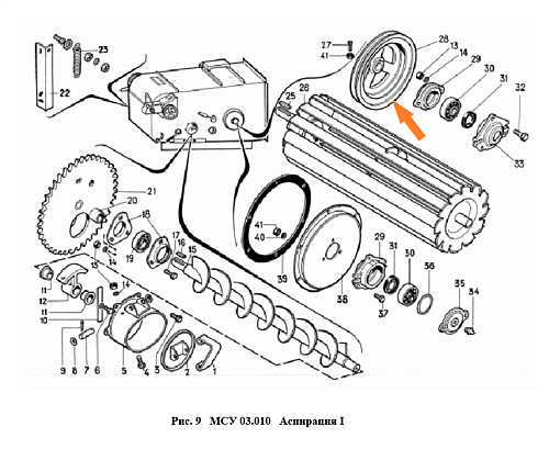 Шкив МСУ 03.102 (365/265 ф=30 в(б)): купить в Уфе