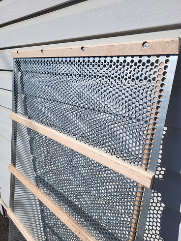 Ситовая рамка для сепаратора МУЗ-16 1498х800 бук (без решета): купить в Уфе