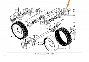 Звездочка ЗП 01.340/01.360 (Z=25, t=19,05): купить в Уфе