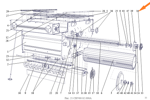 Шкив СВУ 60.02.102 (ОВИ 00103 ф=25мм. В(Б)): купить в Уфе