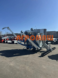 Очиститель вороха самопередвижной ОВС-25 цинк с циклоном и триммером: купить в Уфе