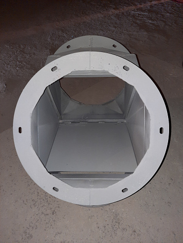 Клапан ручной симметричный ф300мм уг45гр (распределитель) : купить в Уфе