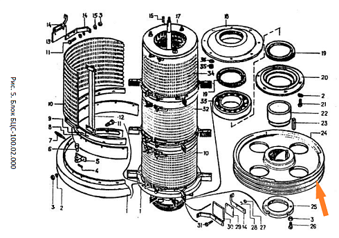 Шкив А1-БЦС-100.02.004: купить в Уфе