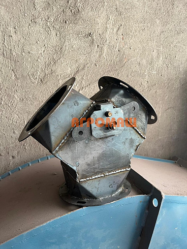 Клапан ручной симметричный ф150мм уг45гр (распределитель) : купить в Уфе