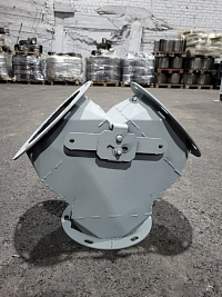 Клапан ручной симметричный ф200мм уг45гр (распределитель) : купить в Уфе