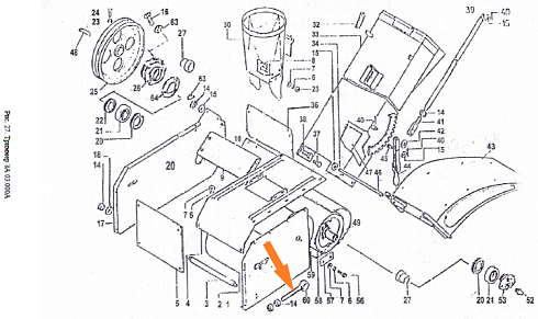 Болт натяжной ЗА 03.130 (ПЗТ 11.090): купить в Уфе