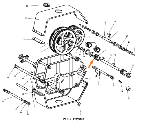 Шестерня МСУ 09.631: купить в Уфе