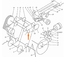 Звездочка КШП-5 5.01-03-04(НПГ-03-602 (z=12, t=25,4, Фвн=35)): купить в Уфе