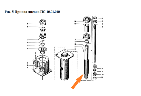 Вал ПС-10.01.308 (Вал ПС-10.01.808): купить в Уфе Вал ПС-10.01.308 (Вал ПС-10.01.808): купить в Уфе