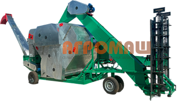 Мобильный зерноочистительный комплекс МЗК-70М цинк  в Уфе