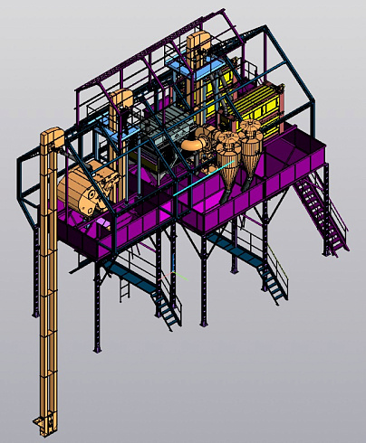 Машина предварительной очистки МПО-100: купить в Уфе