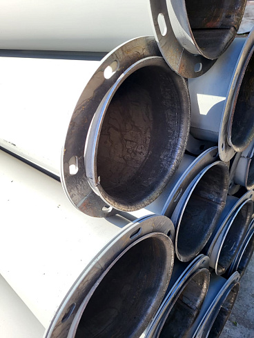 Зернопровод Ф=200 (длина 2м, толщина 2мм): купить в Уфе