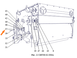 Шкив СВУ-60.02.101 (1 руч В(б) d=400 ф=35 Н209.017): купить в Уфе