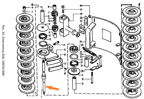Ось А1-БЦС-100.02.830 (50.32.830): купить в Уфе