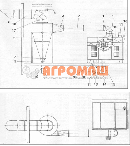 Система аспирации  ВРМ-70: купить в Уфе