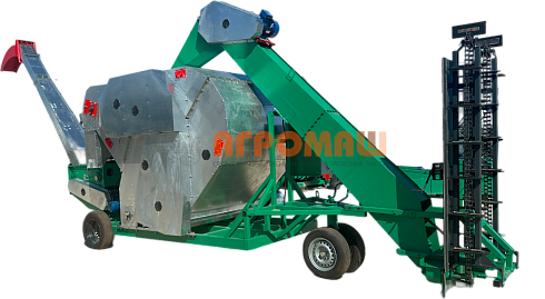 Мобильный зерноочистительный комплекс МЗК-70М цинк : купить в Уфе