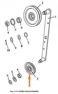 Ролик МСУ 08.200 (Под ремень Вб): купить в Уфе